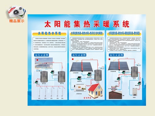 太陽能采暖運(yùn)行圖